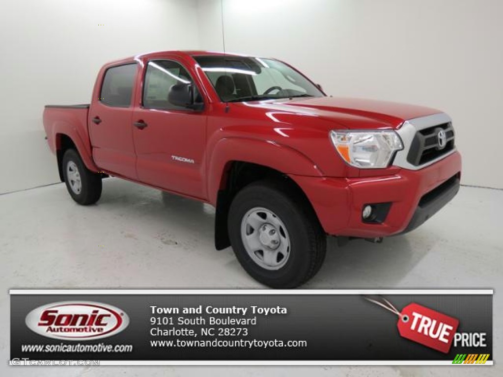 Barcelona Red Metallic Toyota Tacoma