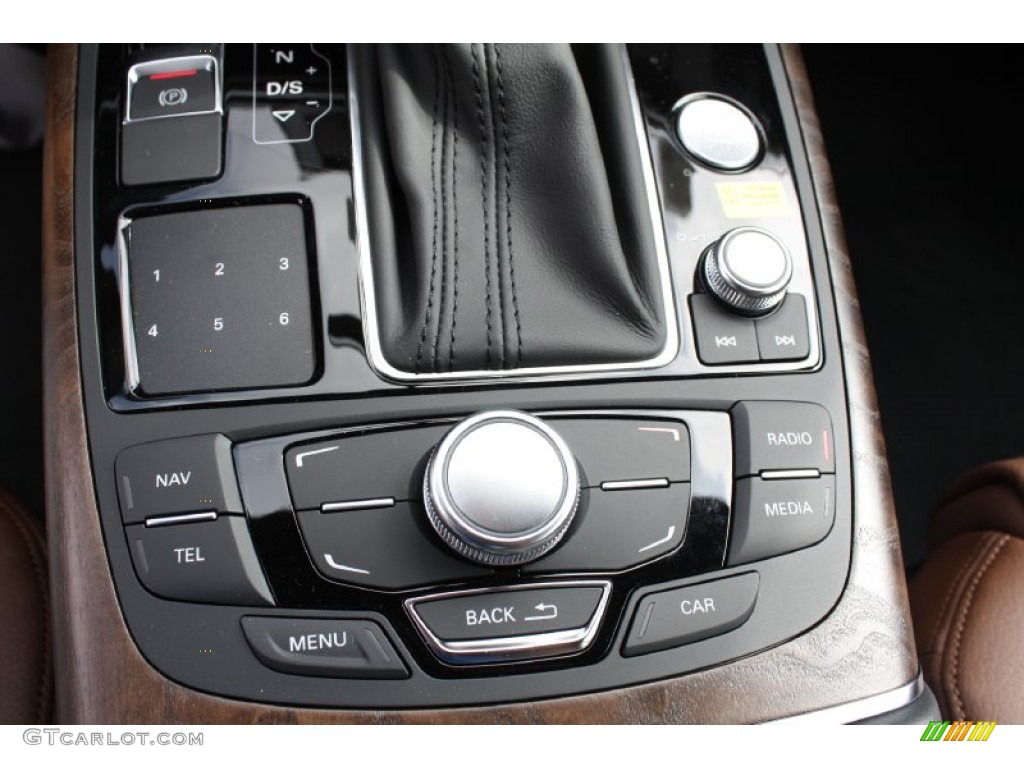 2013 A7 3.0T quattro Prestige - Havanna Black Metallic / Nougat Brown photo #25