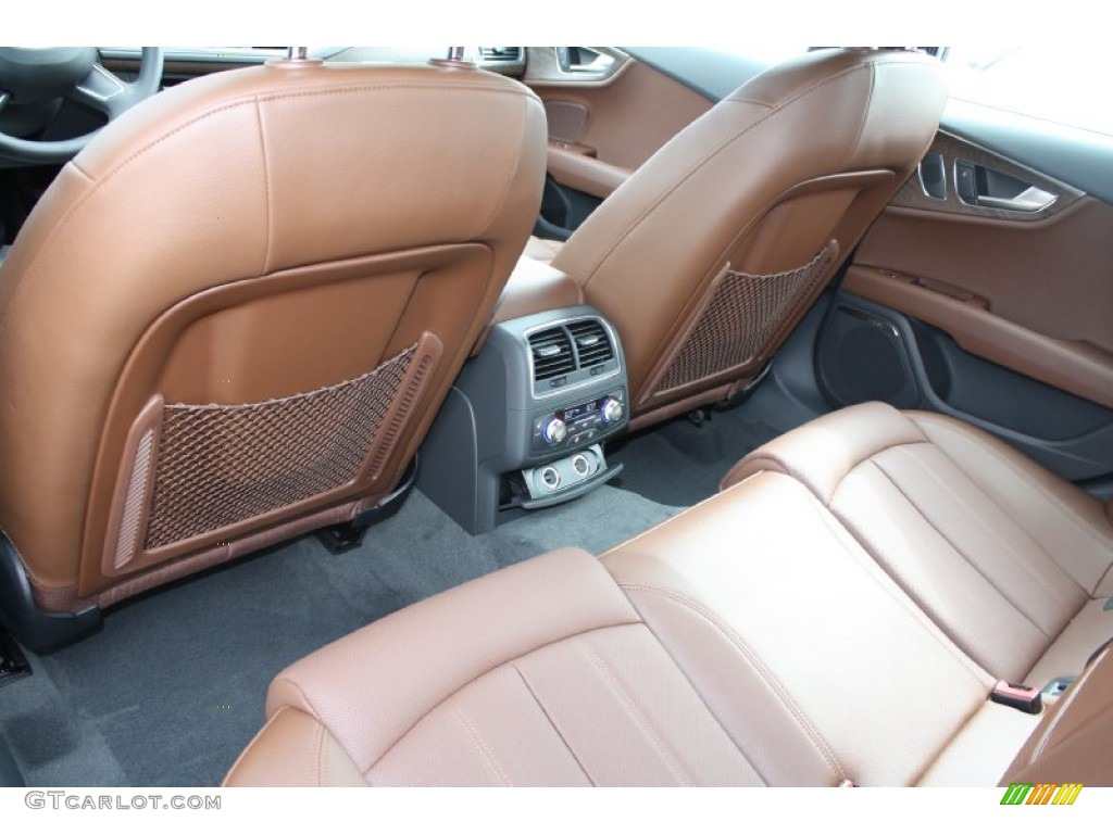 2013 A7 3.0T quattro Prestige - Havanna Black Metallic / Nougat Brown photo #34
