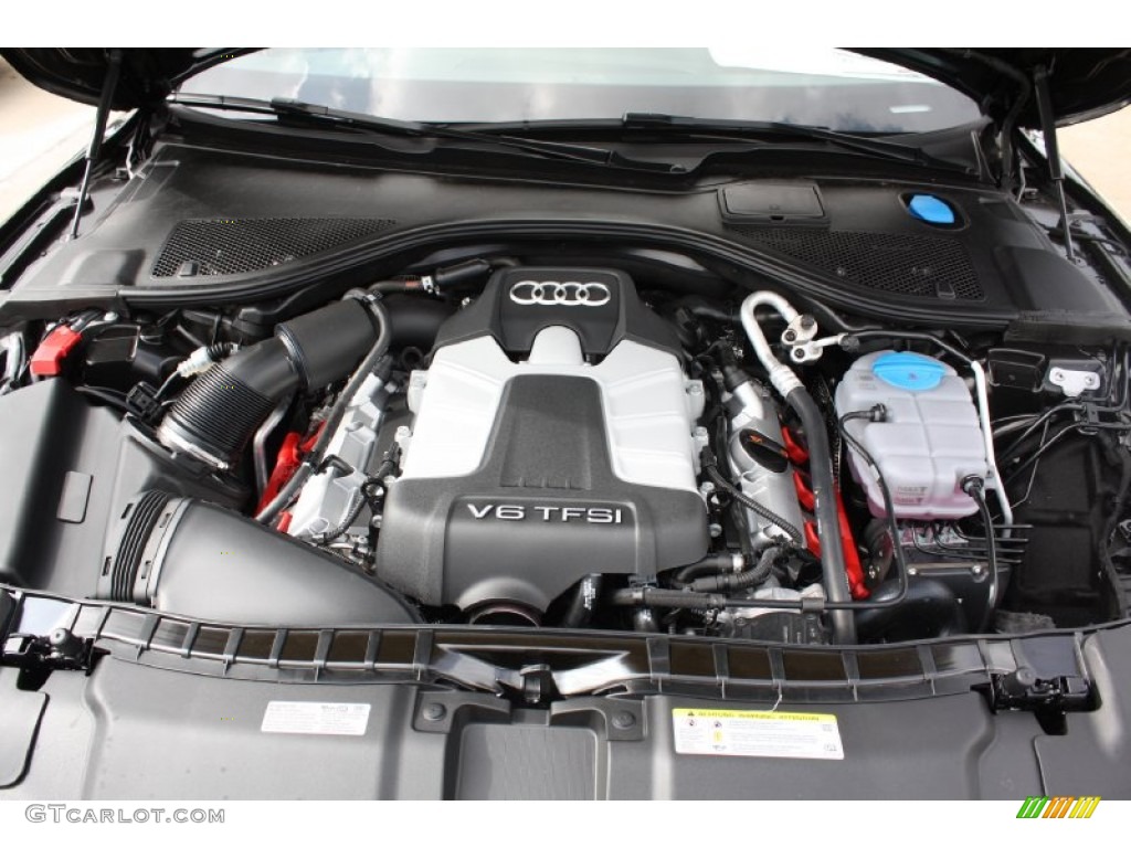2013 A7 3.0T quattro Prestige - Havanna Black Metallic / Nougat Brown photo #40