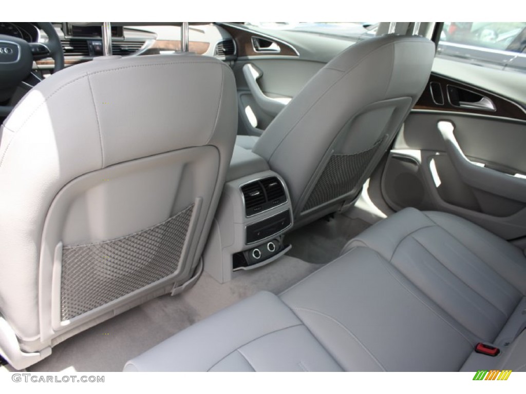 Titanium Gray Interior 2013 Audi A6 3.0T quattro Sedan Photo #82120039