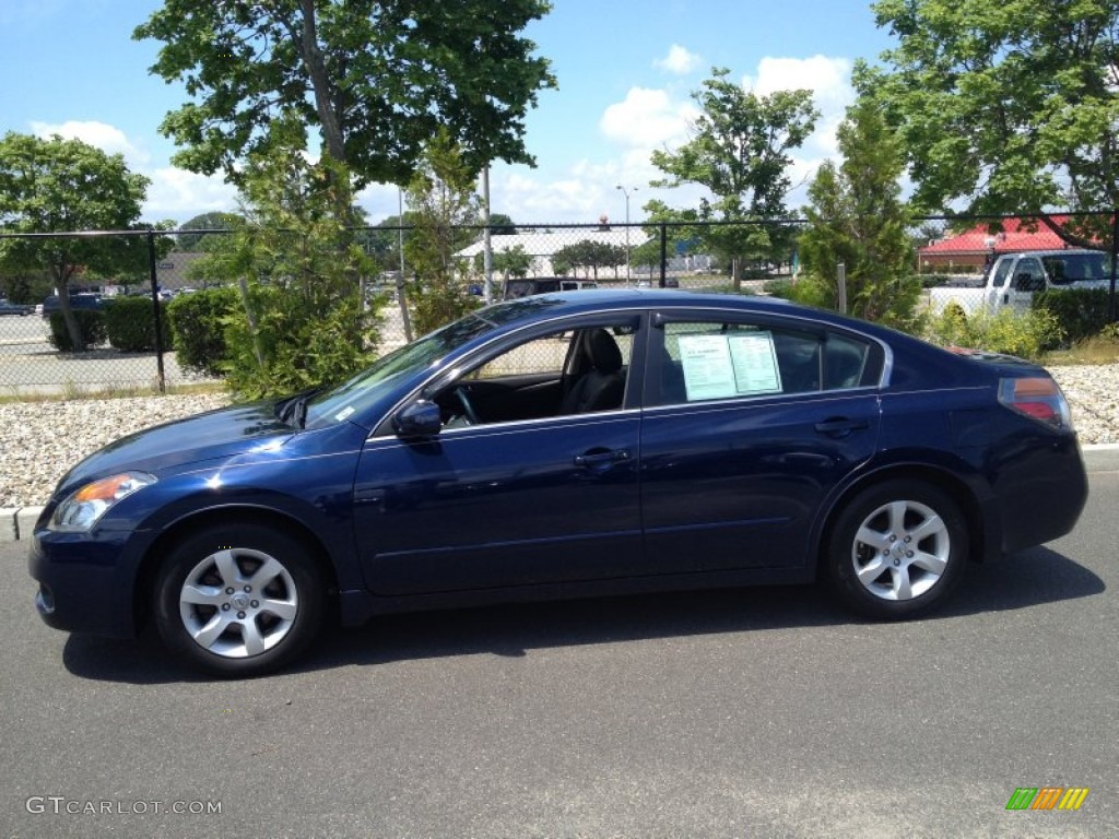 2009 Altima 2.5 SL - Navy Blue Metallic / Charcoal photo #4