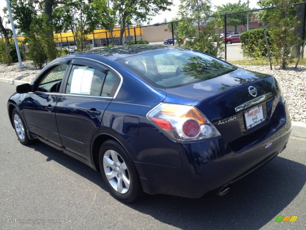 2009 Altima 2.5 SL - Navy Blue Metallic / Charcoal photo #5