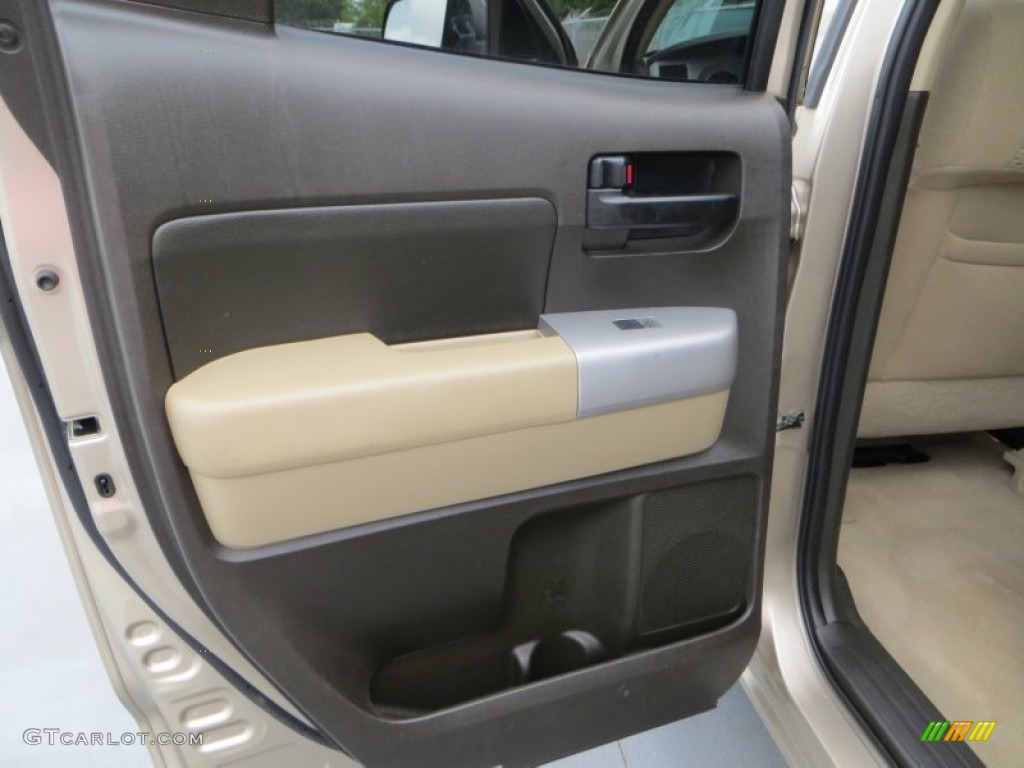 2007 Tundra SR5 Double Cab - Desert Sand Mica / Beige photo #32