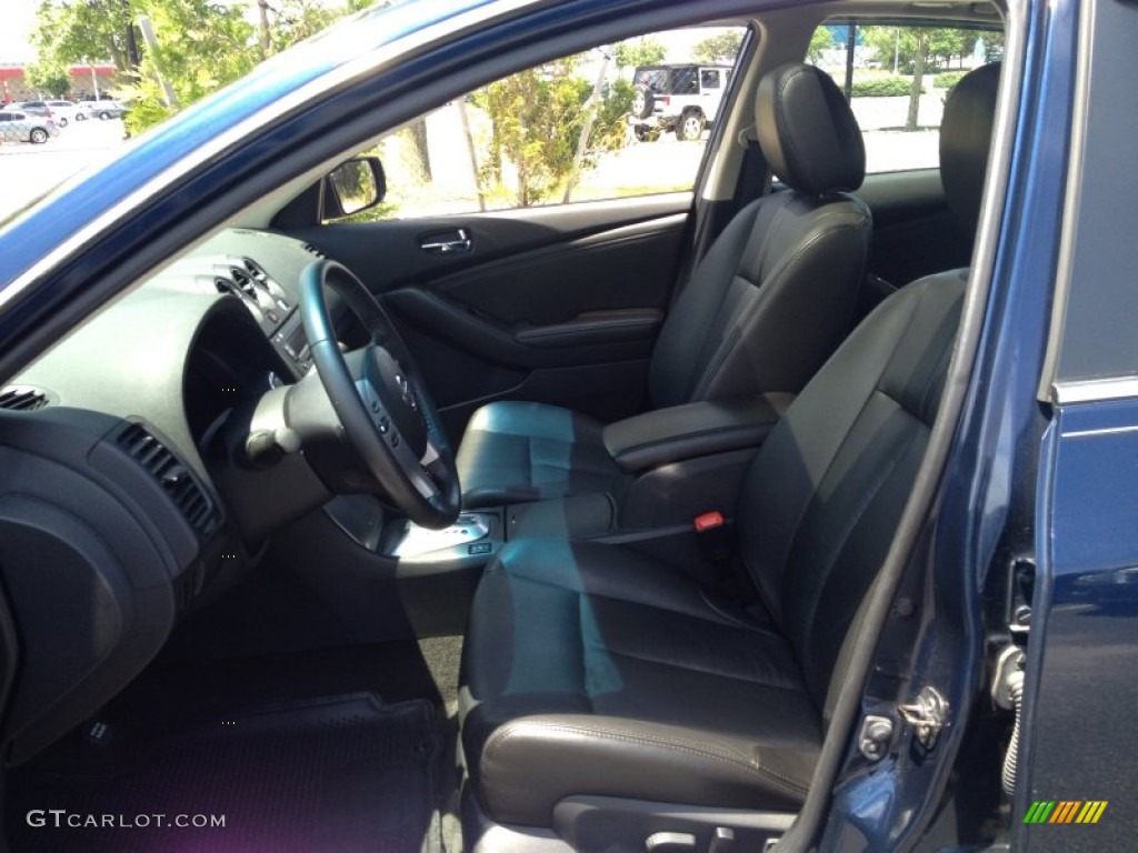 2009 Altima 2.5 SL - Navy Blue Metallic / Charcoal photo #11