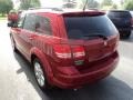 2010 Inferno Red Crystal Pearl Coat Dodge Journey SXT  photo #3