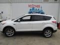 2013 White Platinum Metallic Tri-Coat Ford Escape SEL 1.6L EcoBoost  photo #3