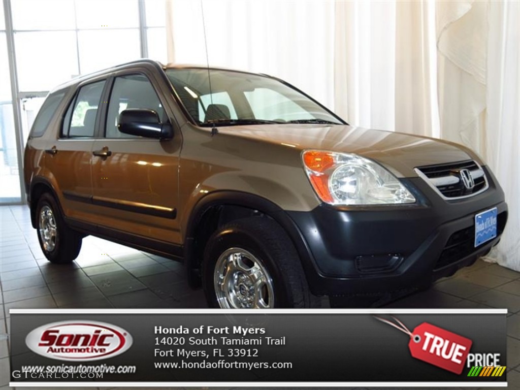 2004 CR-V LX - Mojave Mist Metallic / Saddle photo #1