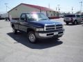 2001 Patriot Blue Pearl Dodge Ram 1500 Regular Cab  photo #2