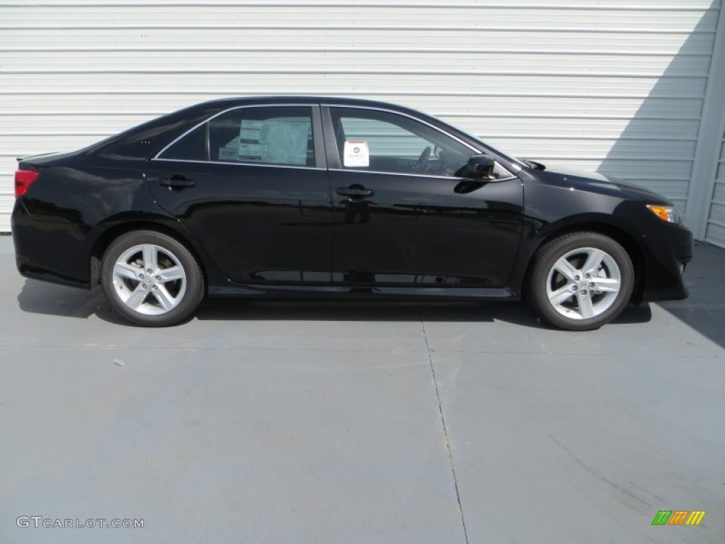 2013 Camry SE - Attitude Black Metallic / Black/Ash photo #3
