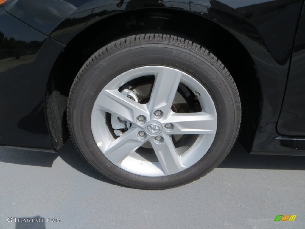 2013 Camry SE - Attitude Black Metallic / Black/Ash photo #10