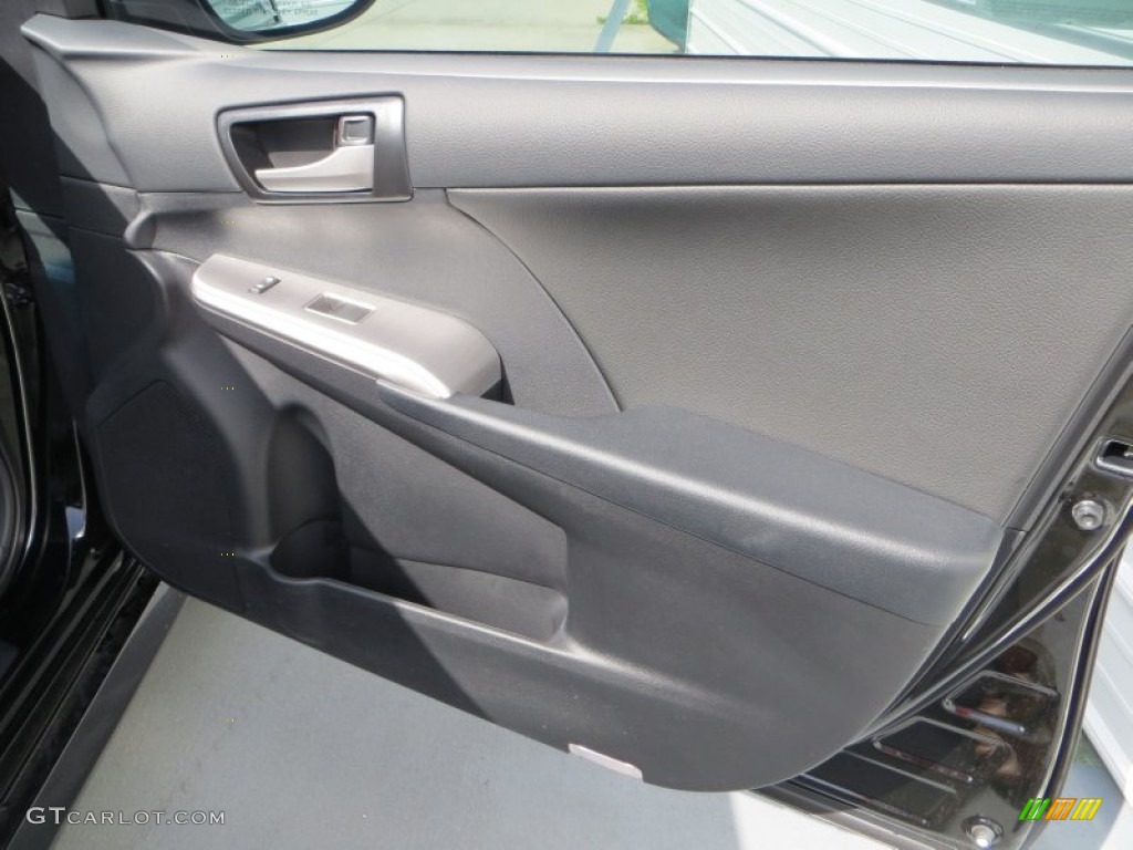 2013 Camry SE - Attitude Black Metallic / Black/Ash photo #15