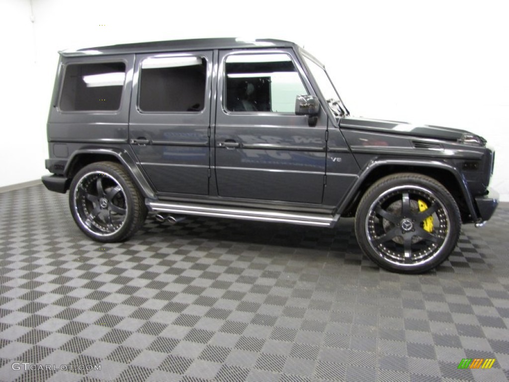 2004 G 55 AMG - Tectite Grey Metallic / designo Charcoal photo #3