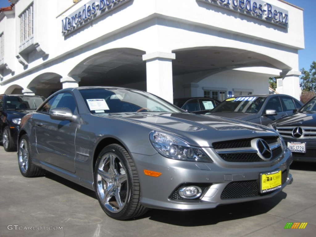 Palladium Silver Metallic Mercedes-Benz SL