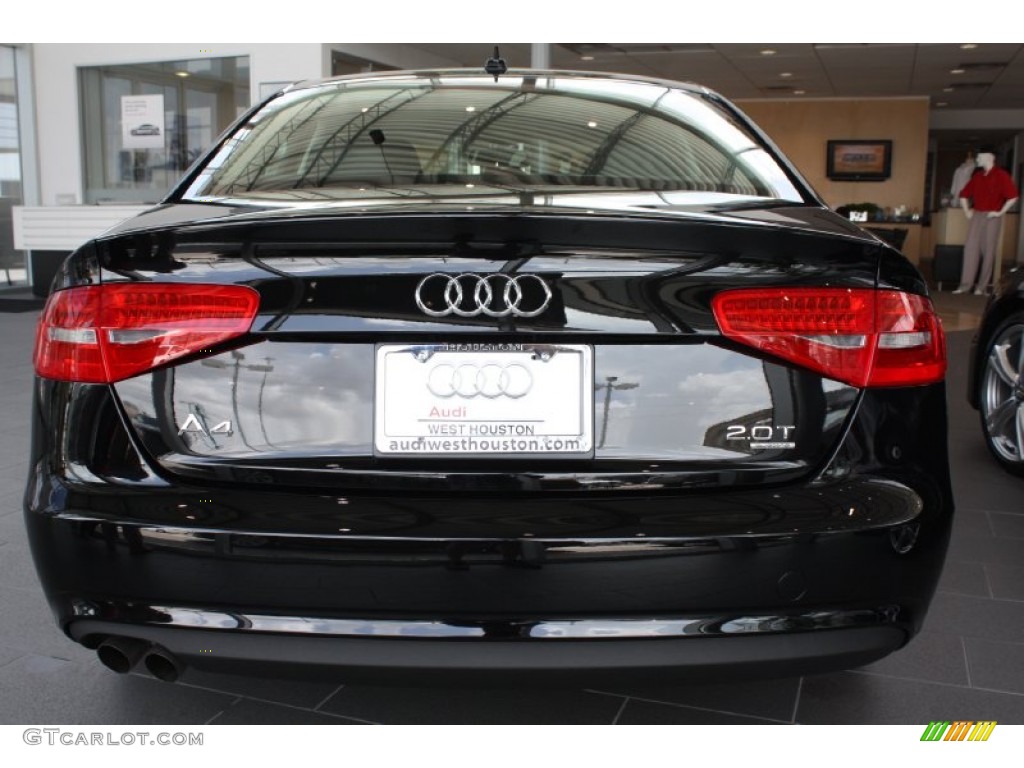 2013 A4 2.0T quattro Sedan - Brilliant Black / Black photo #7