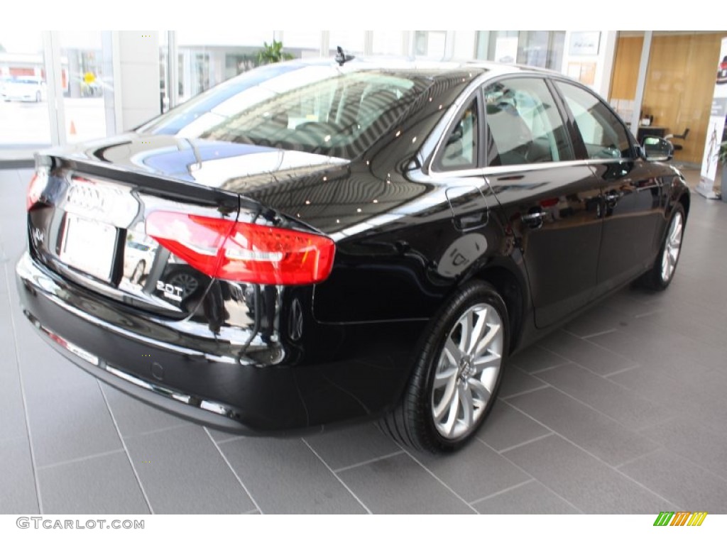 2013 A4 2.0T quattro Sedan - Brilliant Black / Black photo #8