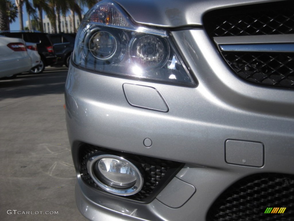 2009 SL 550 Roadster - Palladium Silver Metallic / Black photo #22
