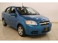 2009 Tahiti Green Chevrolet Aveo LT Sedan #82098830