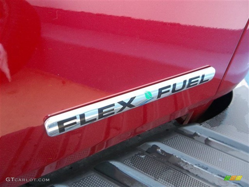 2013 F150 XLT SuperCrew - Ruby Red Metallic / Steel Gray photo #6