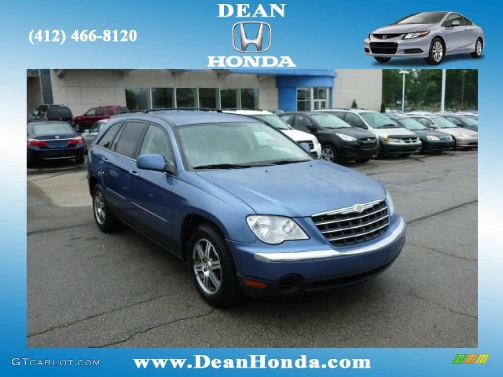 2007 Pacifica Touring AWD - Marine Blue Pearl / Pastel Slate Gray photo #1