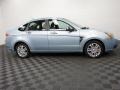 Light Ice Blue Metallic 2009 Ford Focus SEL Sedan Exterior