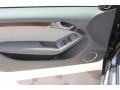 2013 Audi A5 Titanium Grey/Steel Grey Interior Door Panel Photo