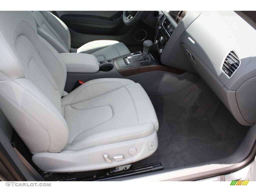 2013 Audi A5 2.0T Cabriolet Front Seat Photo #82126870