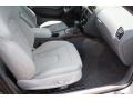 2013 Audi A5 Titanium Grey/Steel Grey Interior Front Seat Photo