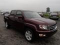 2010 Dark Cherry Pearl Honda Ridgeline RTL  photo #4