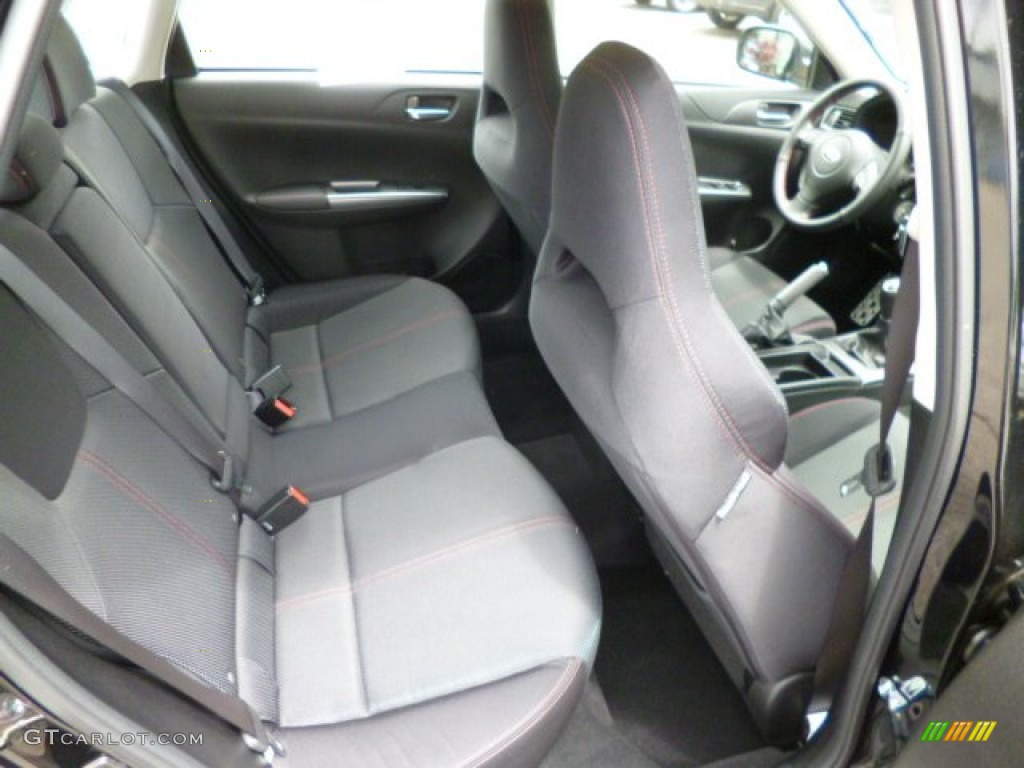 2012 Subaru Impreza WRX 4 Door Rear Seat Photo #82127983