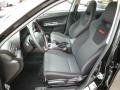  2012 Impreza WRX 4 Door WRX Carbon Black Interior