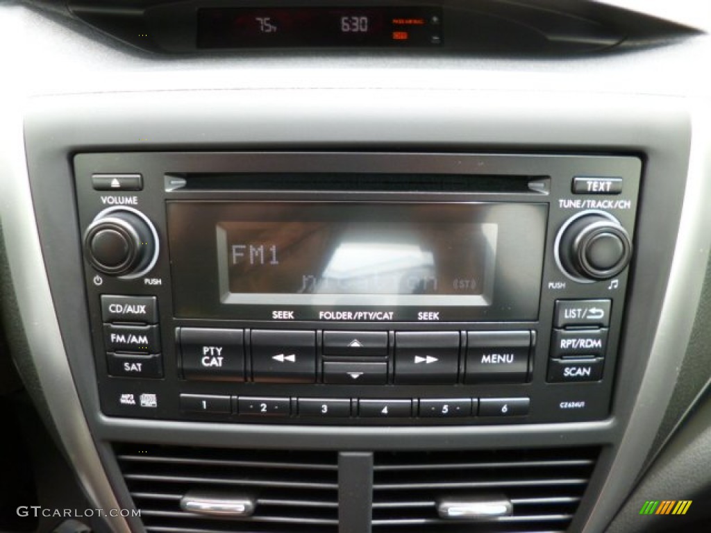 2012 Subaru Impreza WRX 4 Door Audio System Photos