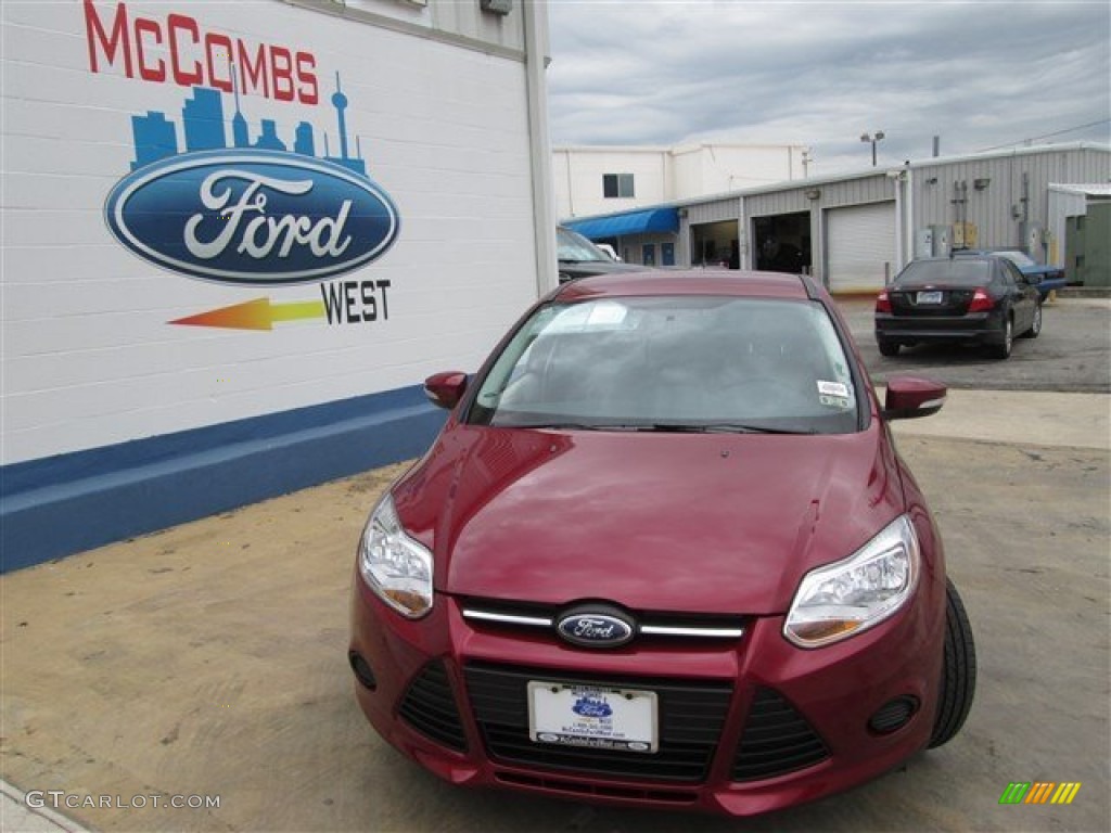 Ruby Red Ford Focus