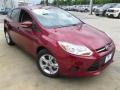 2013 Ruby Red Ford Focus SE Hatchback  photo #7