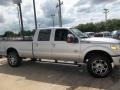 2013 Ingot Silver Metallic Ford F350 Super Duty Platinum Crew Cab 4x4  photo #6