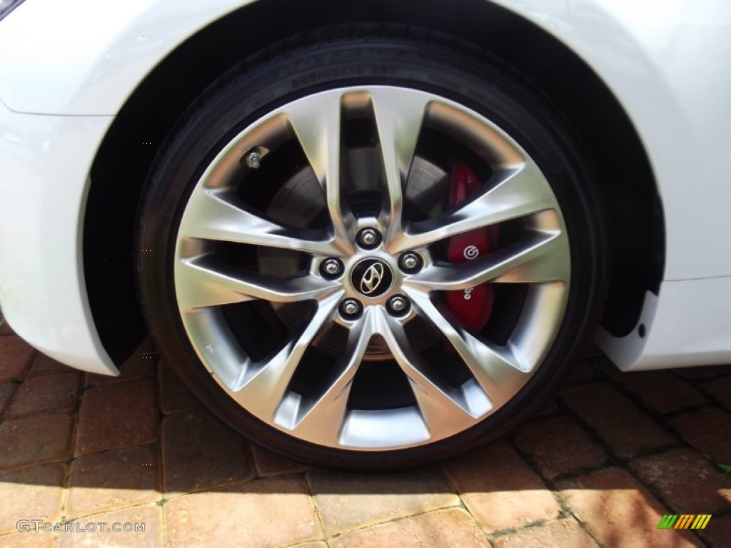 2013 Hyundai Genesis Coupe 3.8 Track Wheel Photo #82129500