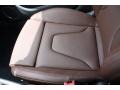 2013 Audi Allroad Chestnut Brown Interior Front Seat Photo