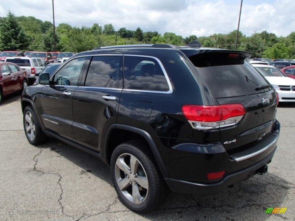 2014 Grand Cherokee Limited 4x4 - Black Forest Green Pearl / New Zealand Black/Light Frost photo #8
