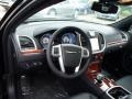 2013 Chrysler 300 Black Interior Dashboard Photo
