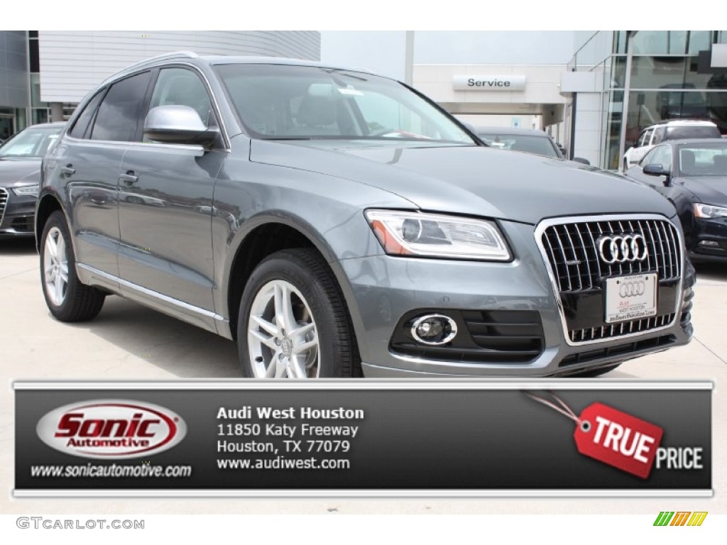 2013 Q5 2.0 TFSI quattro - Monsoon Gray Metallic / Steel Grey photo #1