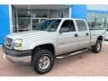 2004 Silver Birch Chevrolet Silverado 2500HD LS Crew Cab 4x4  photo #2