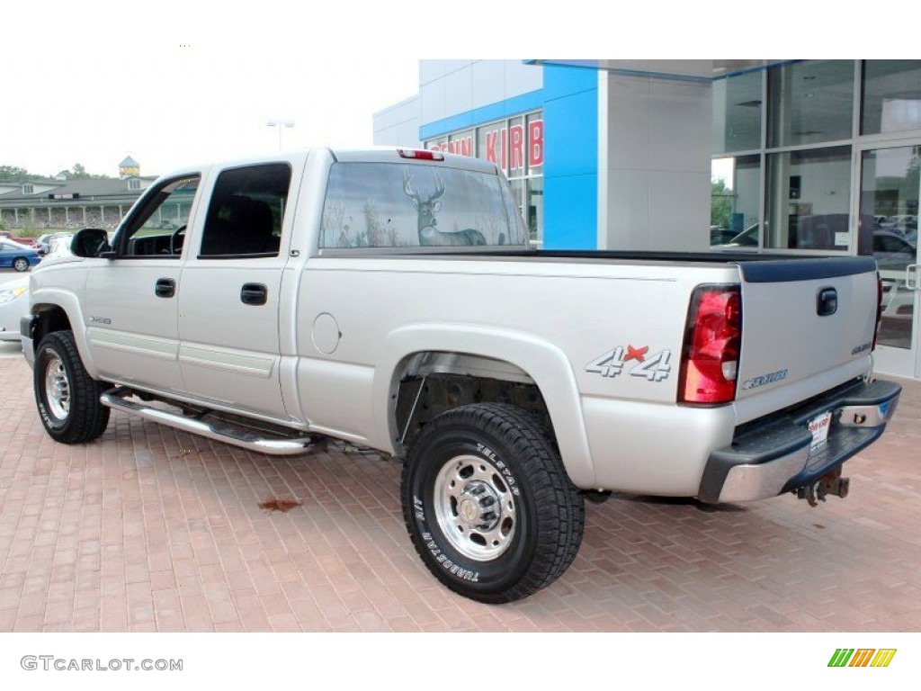 2004 Silverado 2500HD LS Crew Cab 4x4 - Silver Birch / Dark Charcoal photo #3