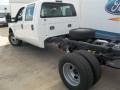 Oxford White - F350 Super Duty XL Crew Cab 4x4 Chassis Photo No. 4