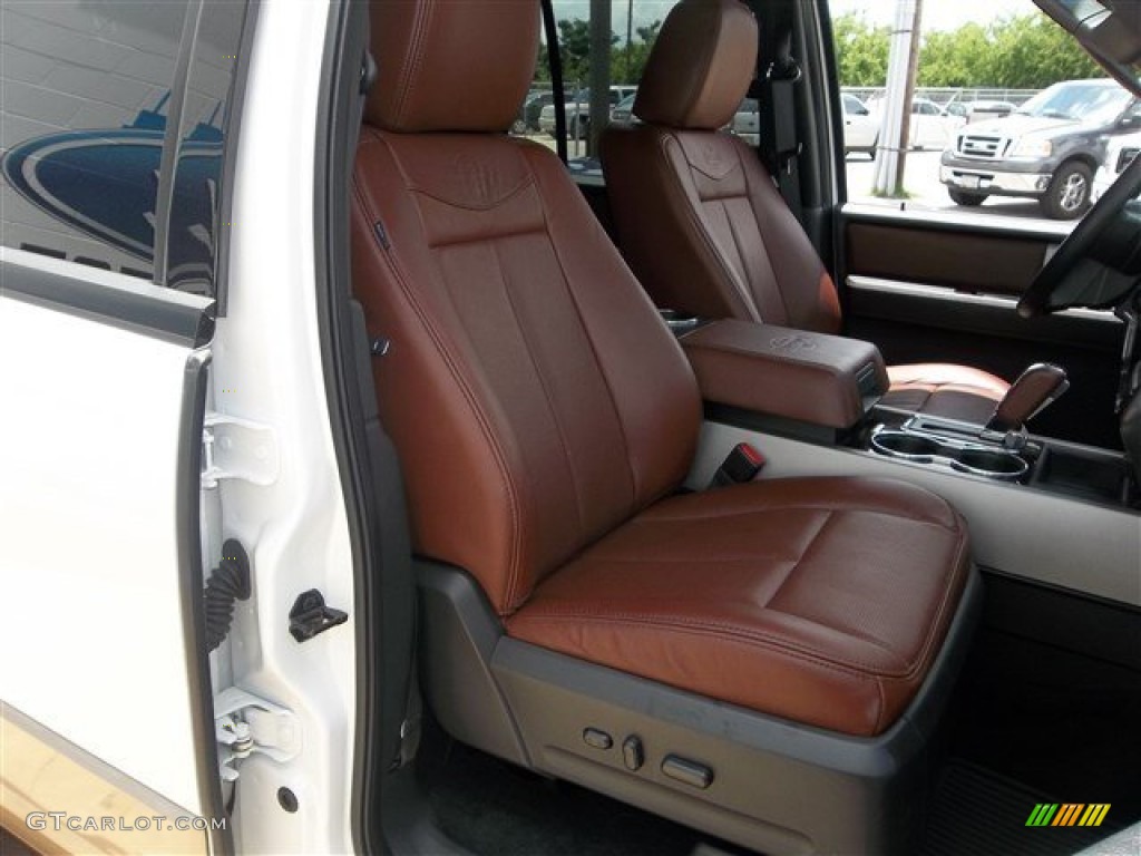 2013 Ford Expedition King Ranch Front Seat Photo #82133920