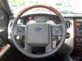 2013 Ford Expedition King Ranch Charcoal Black/Chaparral Leather Interior Steering Wheel Photo