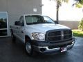 2007 Bright White Dodge Ram 2500 ST Regular Cab  photo #4