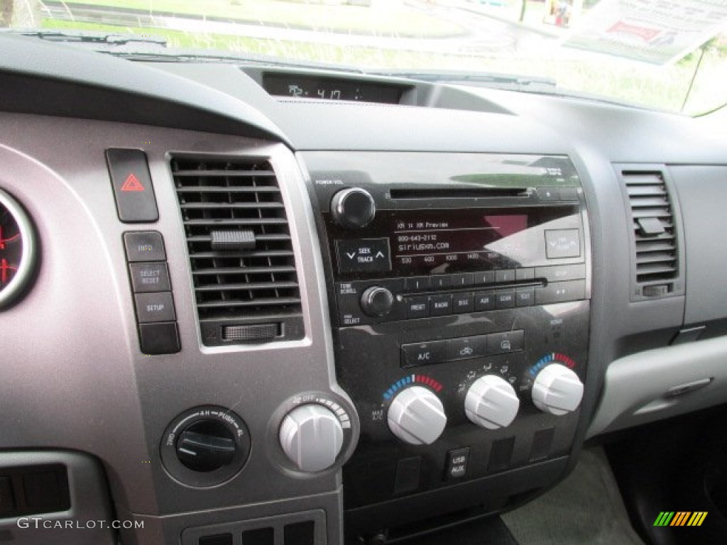 2010 Tundra SR5 Double Cab 4x4 - Black / Graphite Gray photo #14