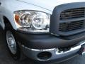 2007 Bright White Dodge Ram 2500 ST Regular Cab  photo #5