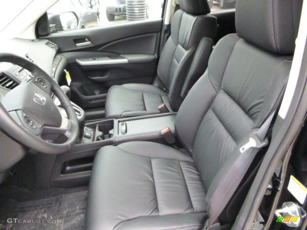 2013 CR-V EX-L AWD - Crystal Black Pearl / Black photo #10