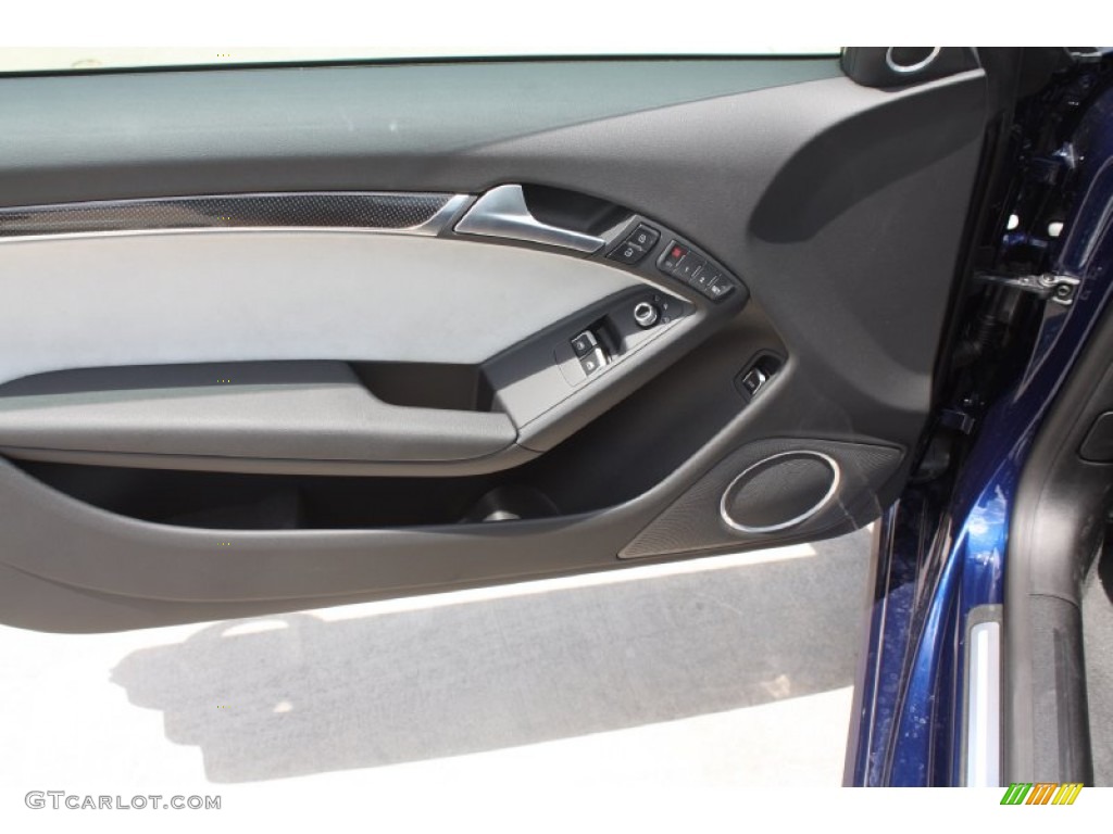 2013 S5 3.0 TFSI quattro Coupe - Moonlight Blue Metallic / Black/Lunar Silver photo #11